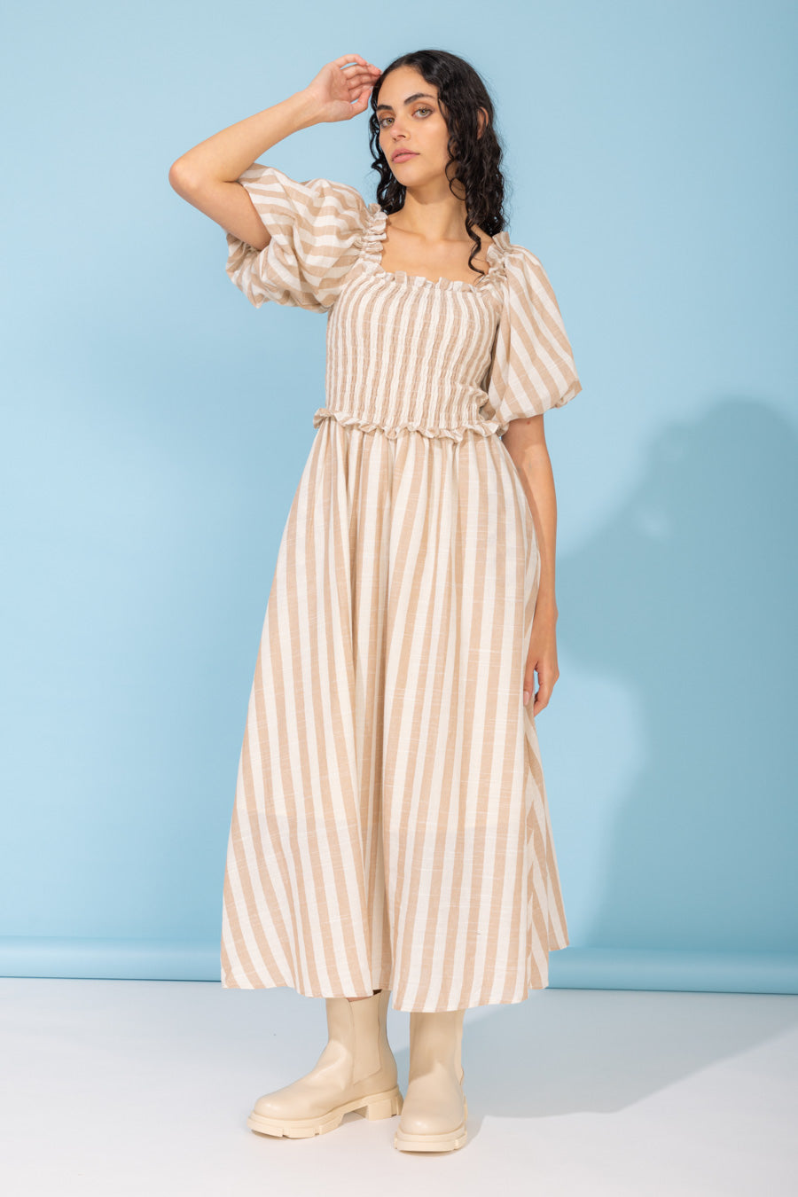 Clementine Dress Stripe