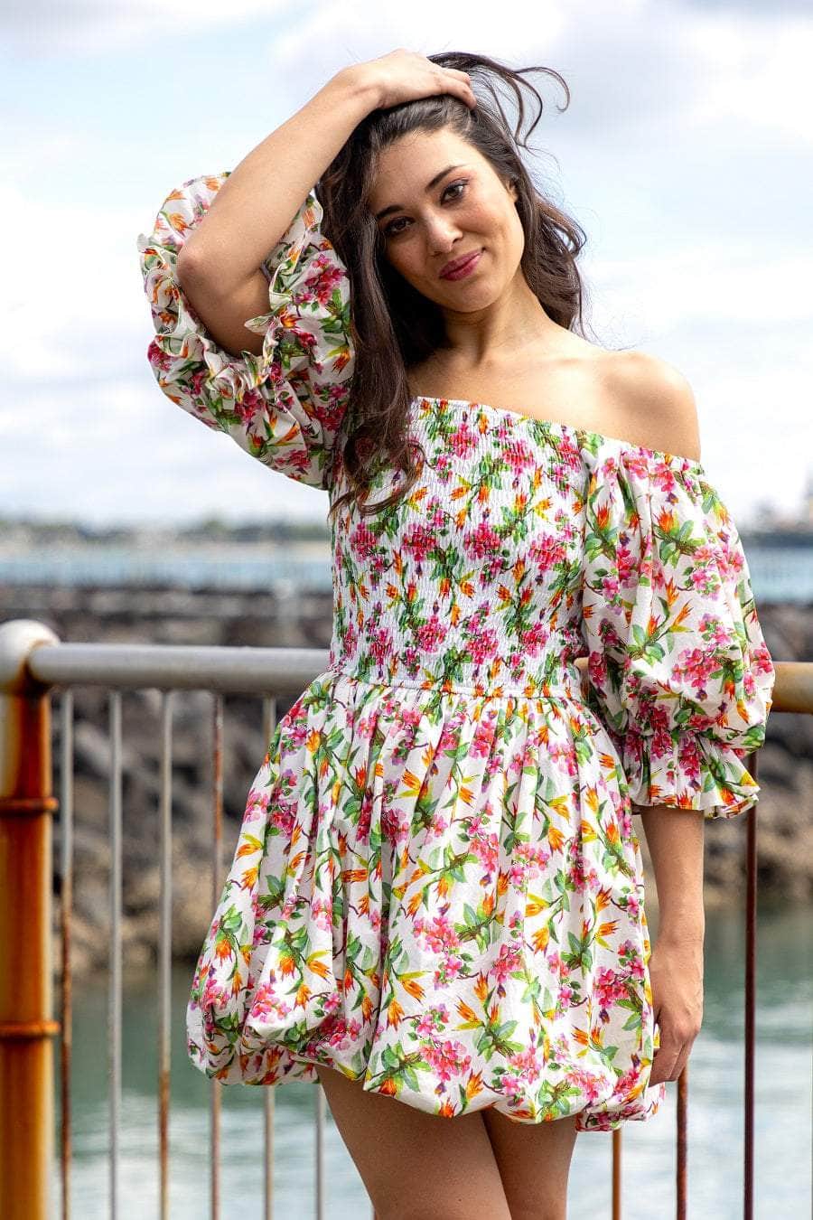 Buy Victoria Mini Dress Floral by Augustine online Augustine