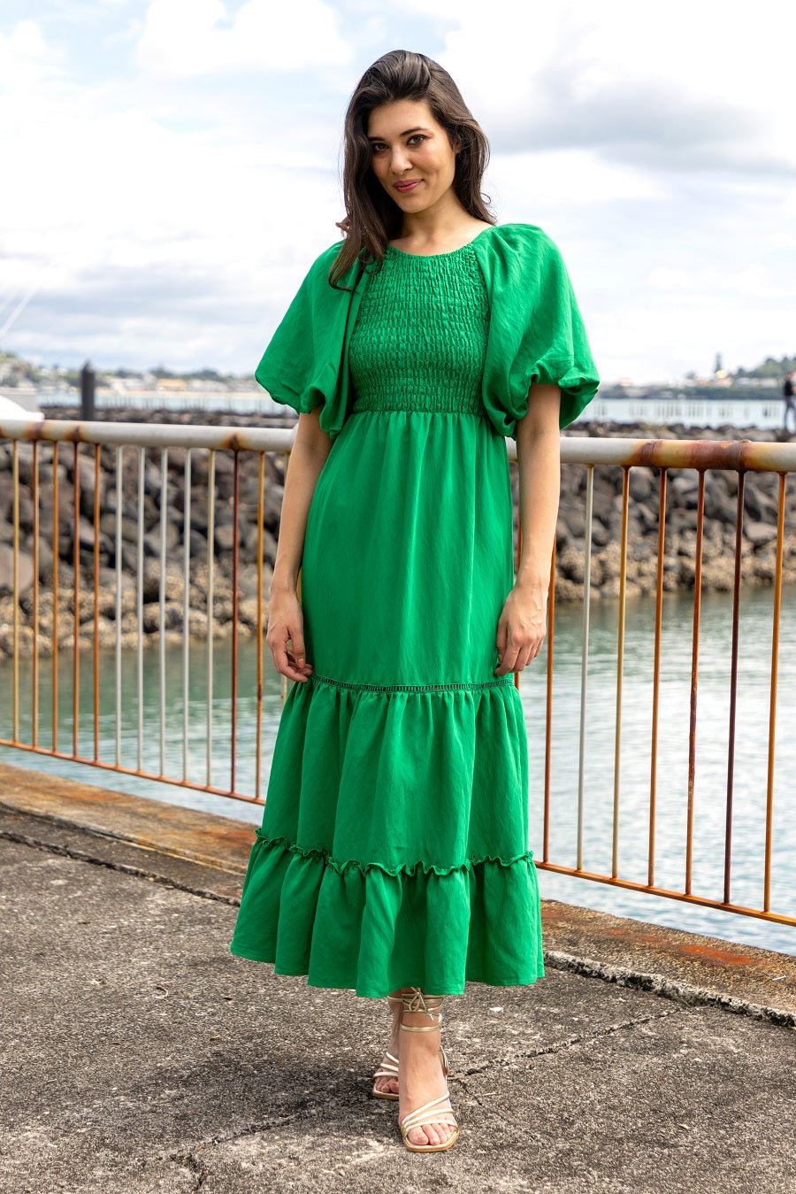 Lydia Maxi Dress Green