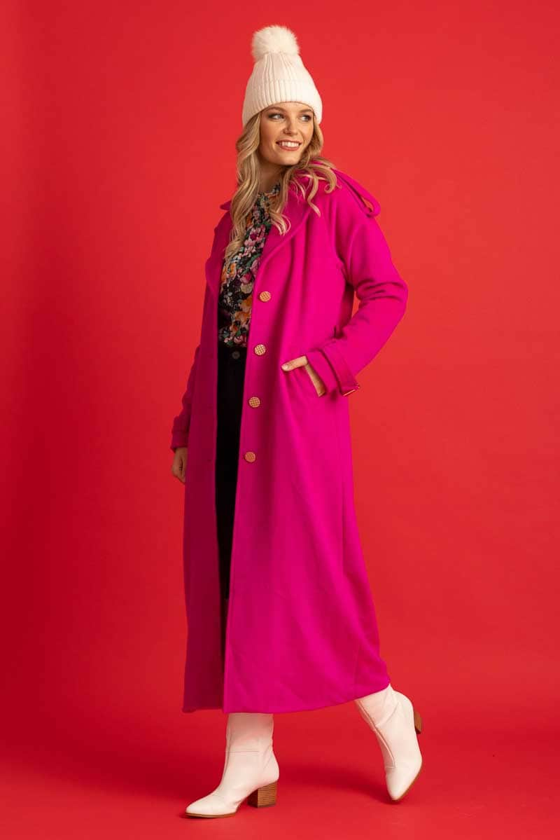 Buy Becca Coat Pink by Augustine online Augustine