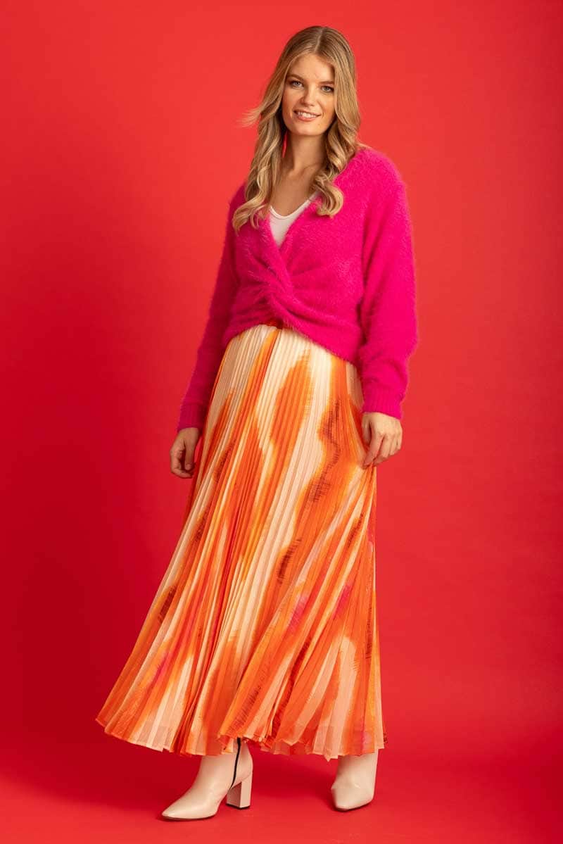 Buy Hannah Pleated Skirt by Augustine online Augustine