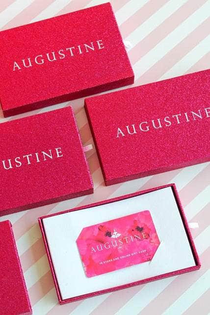 augustine gift card voucher