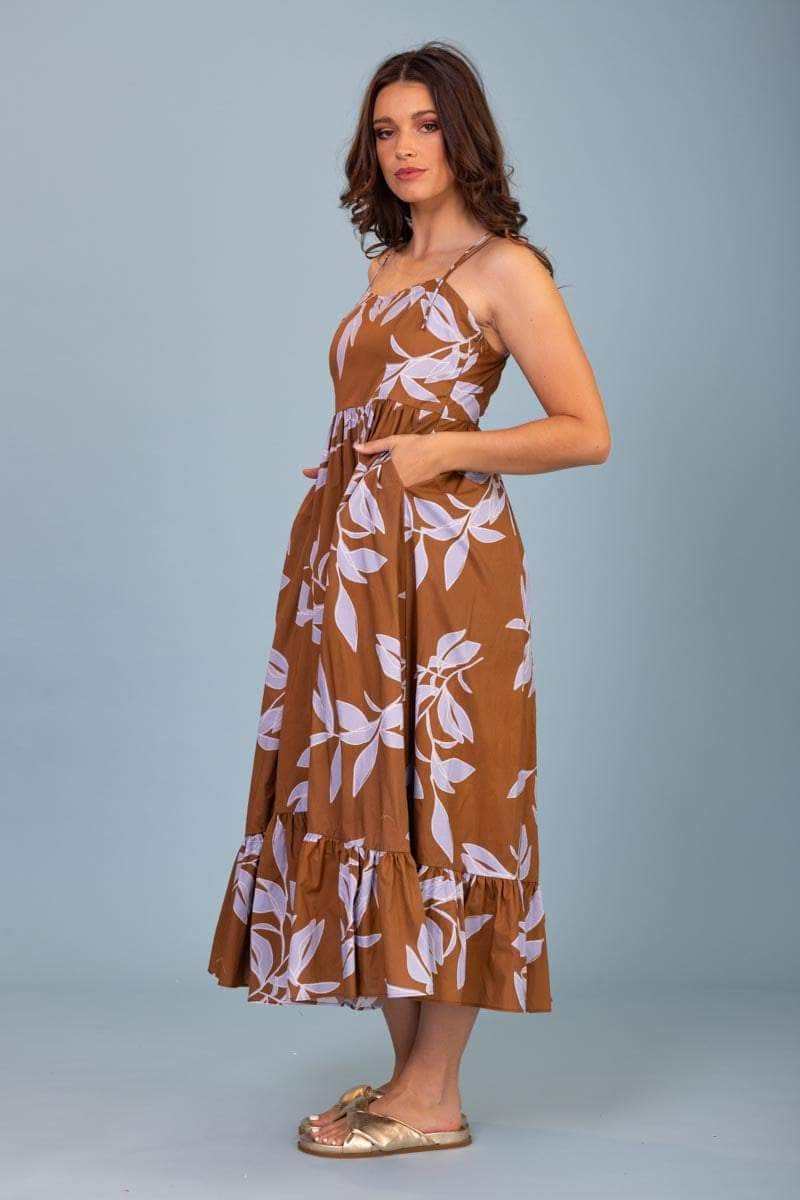 Bailee Dress Brown