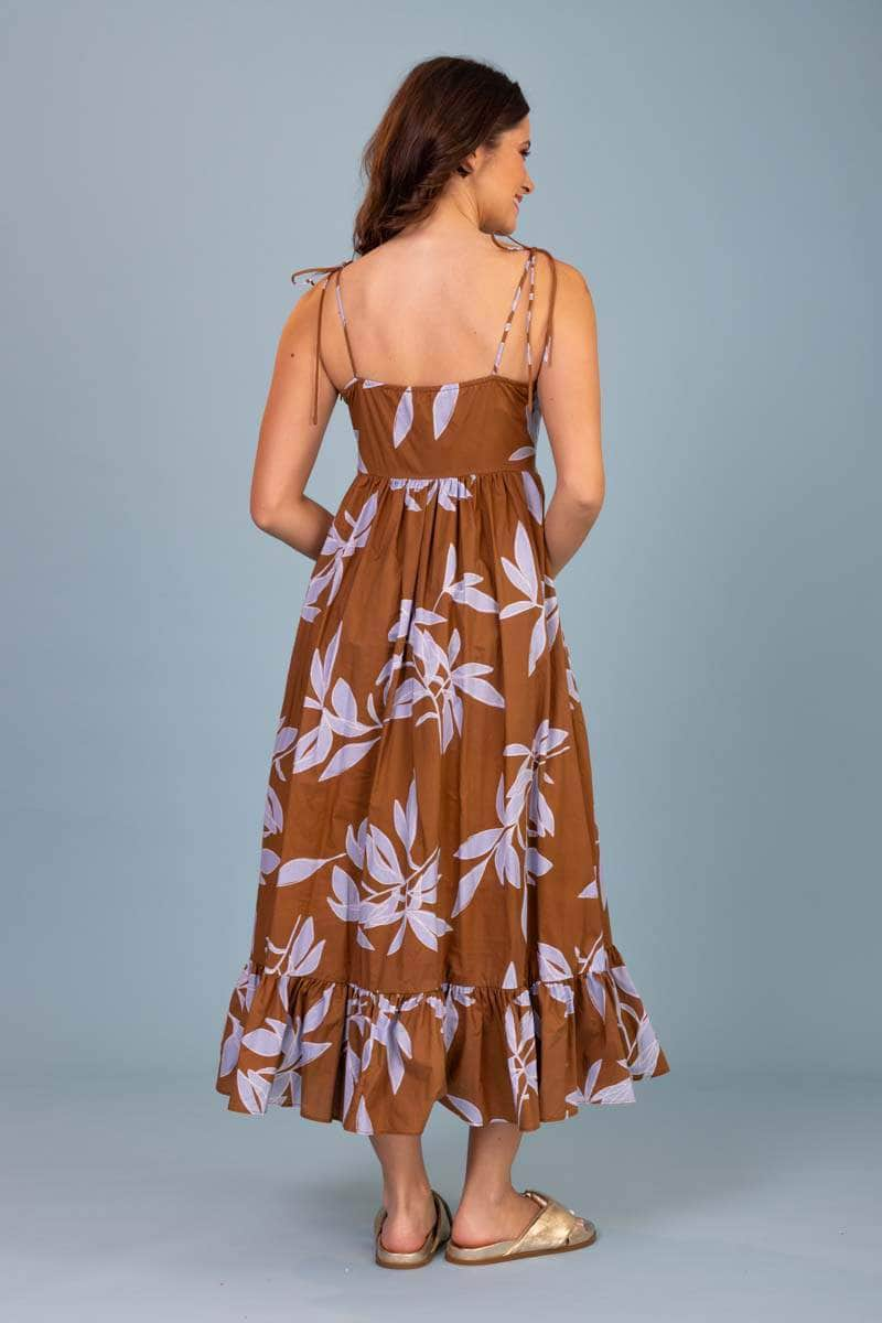 Bailee Dress Brown