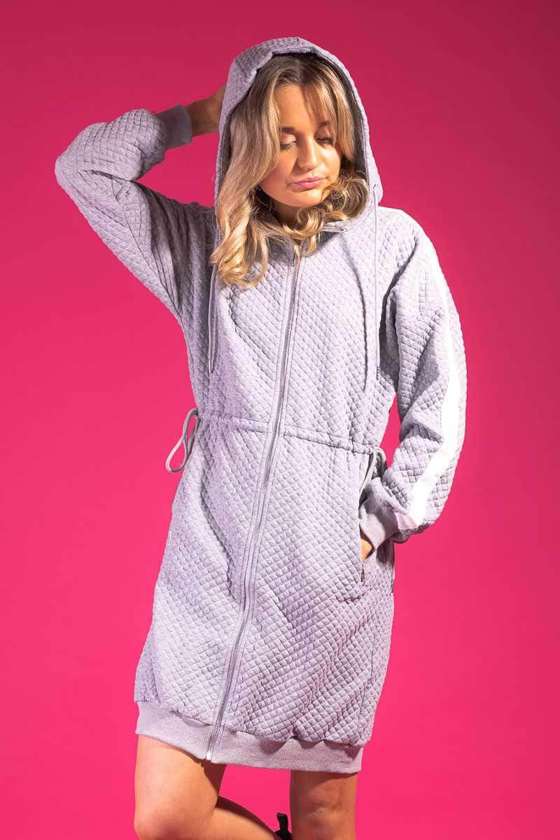 Buy Camryn Hooded Sweater Grey by Charlo online Augustine