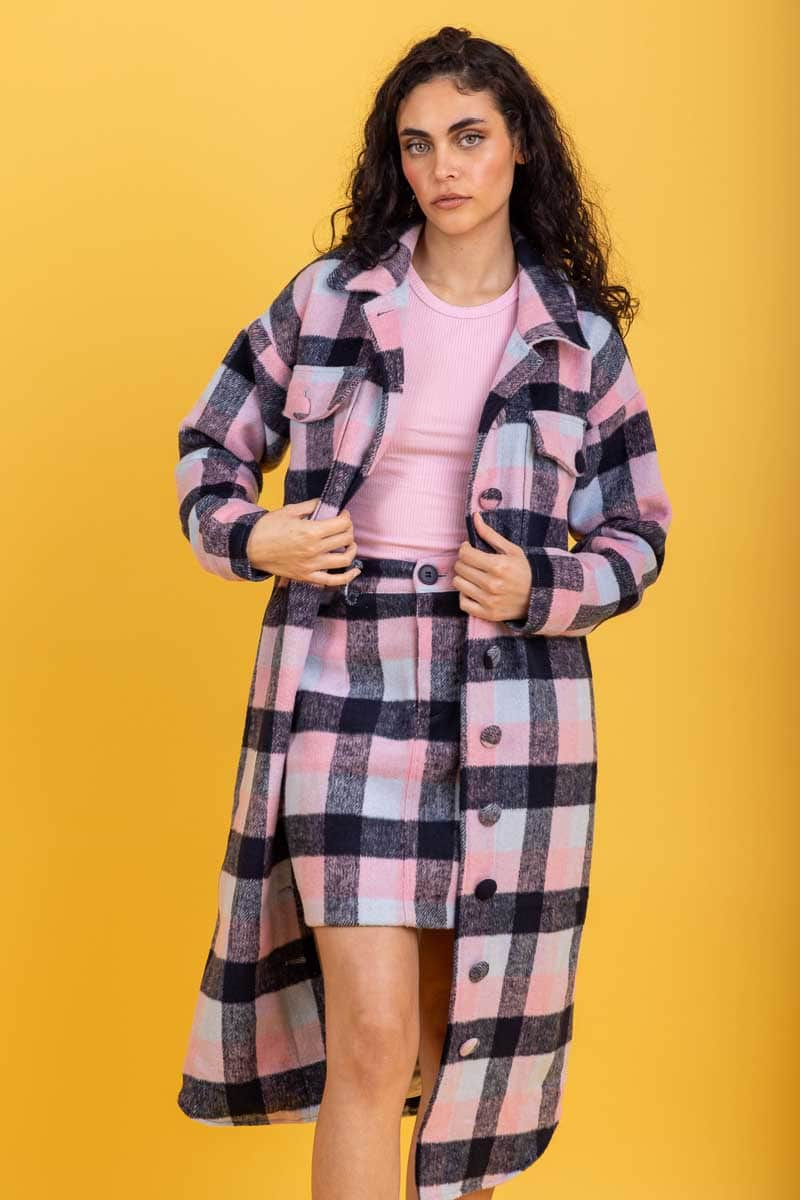 Cameron pink coat best sale