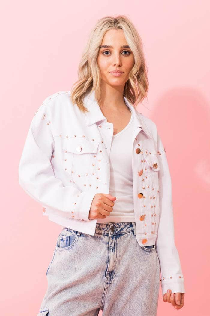 white denim jacket cropped