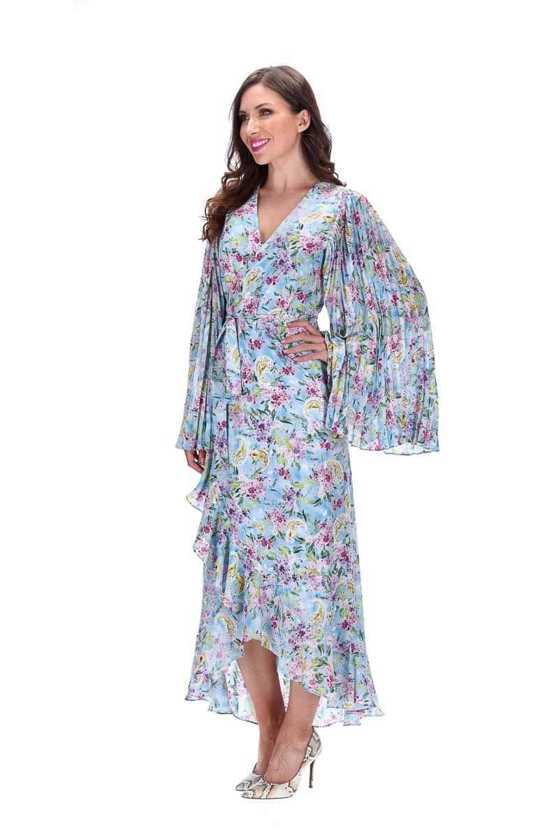 Daisy wrap dress deals