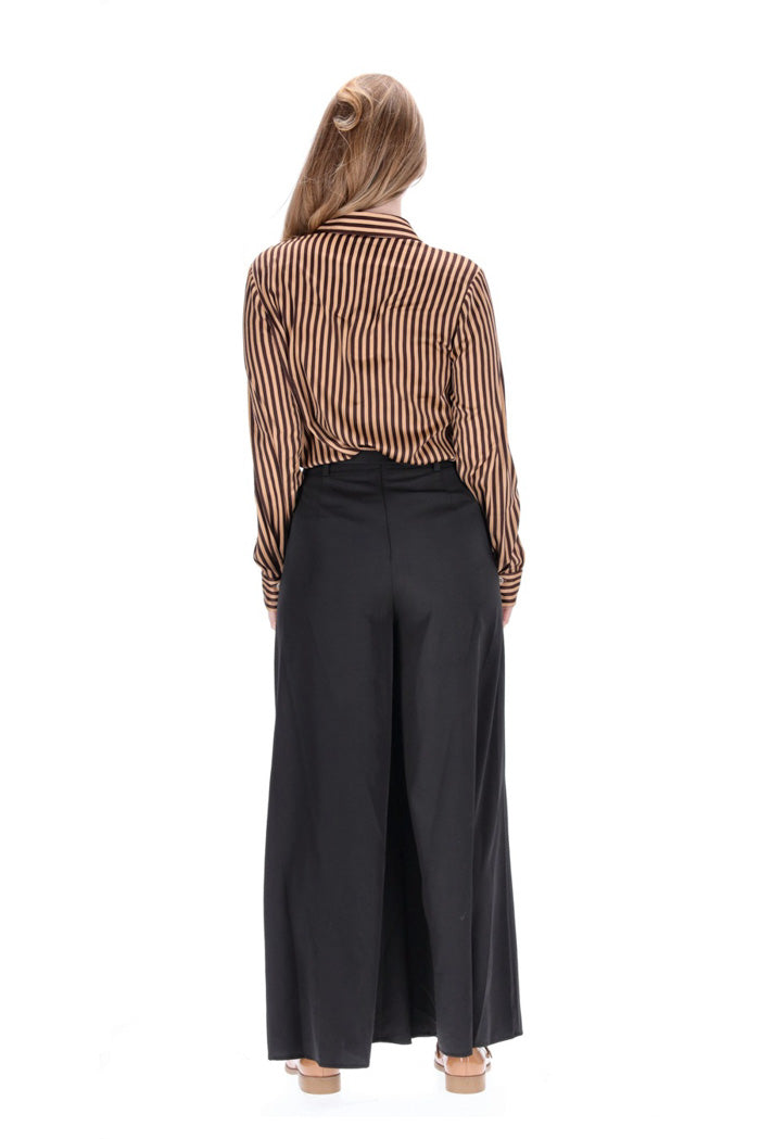 Daria Shirt Caramel Stripe