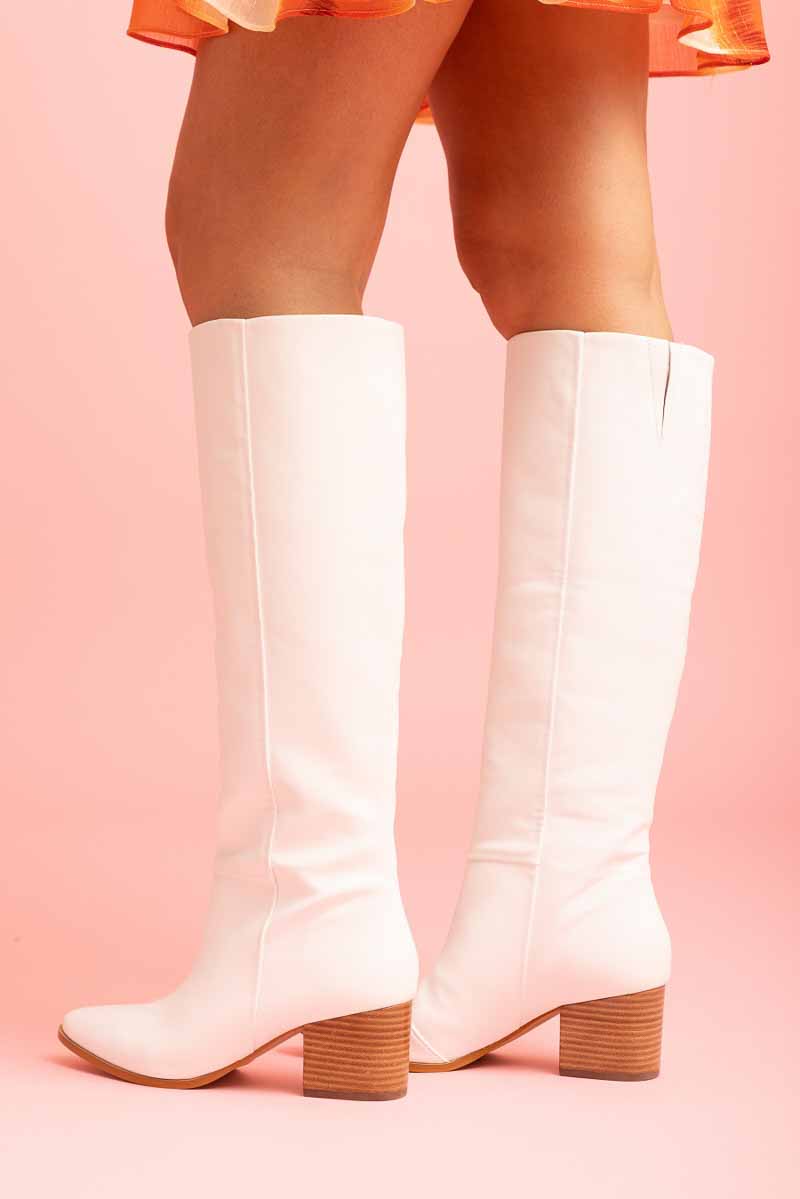 Buy Frankie Boot White by Hey Monday online Augustine