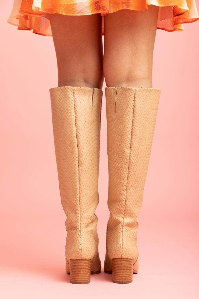 Buy Darcy Boot Matte Beige by Hey Monday online Augustine