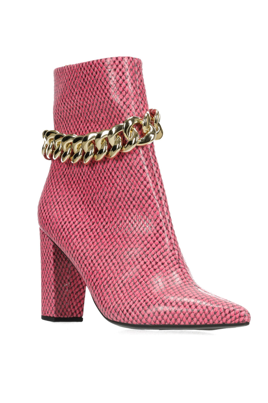 Jade Boot Pink Reptile