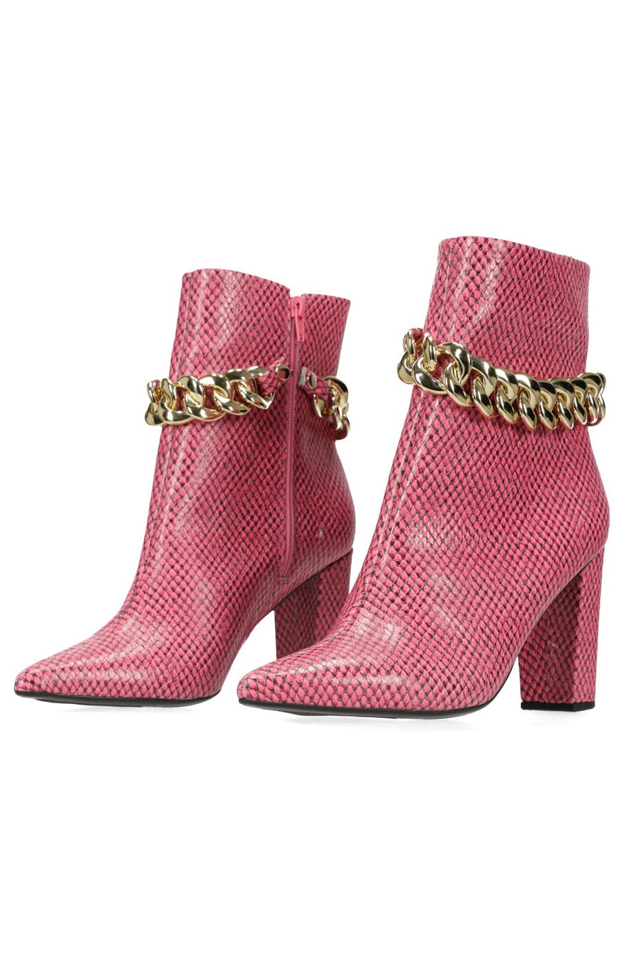 Jade Boot Pink Reptile