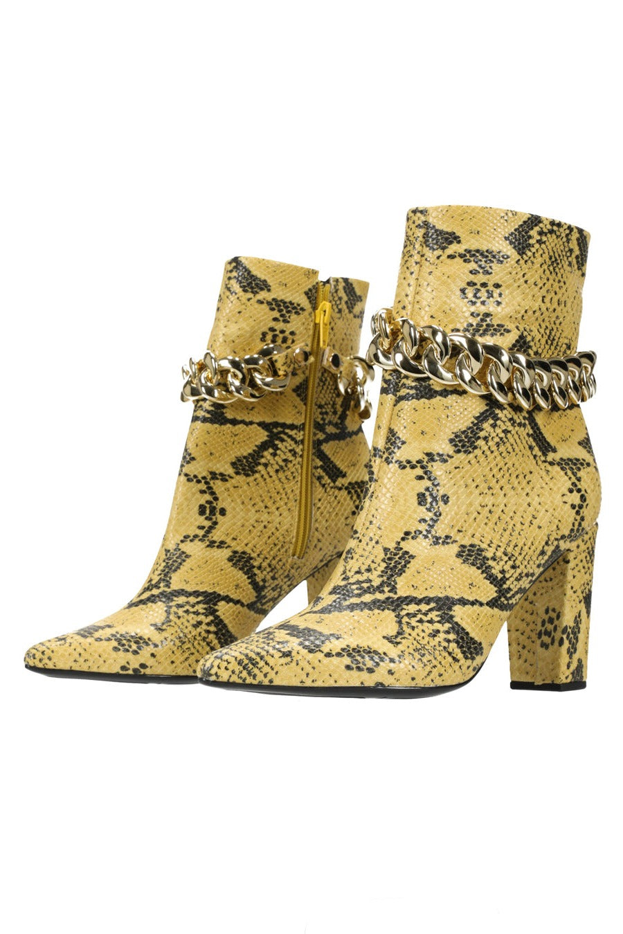 Jade Boot Yellow Snake