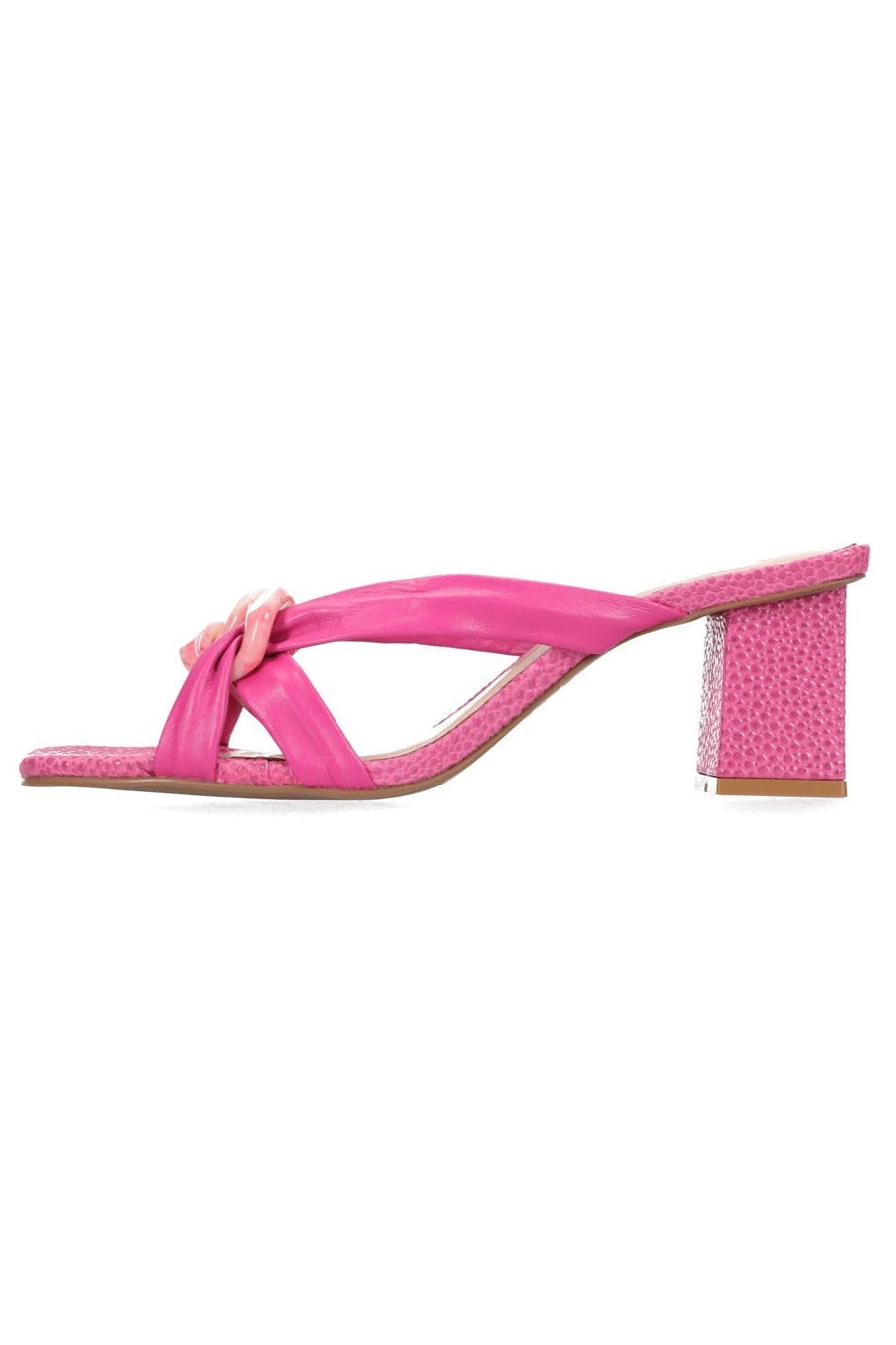 block Heel Pink sandle