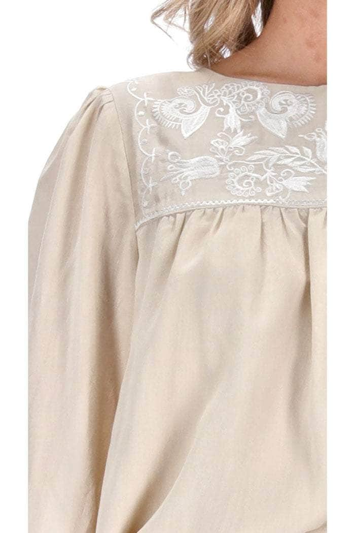 Hannah Top Beige Viscose