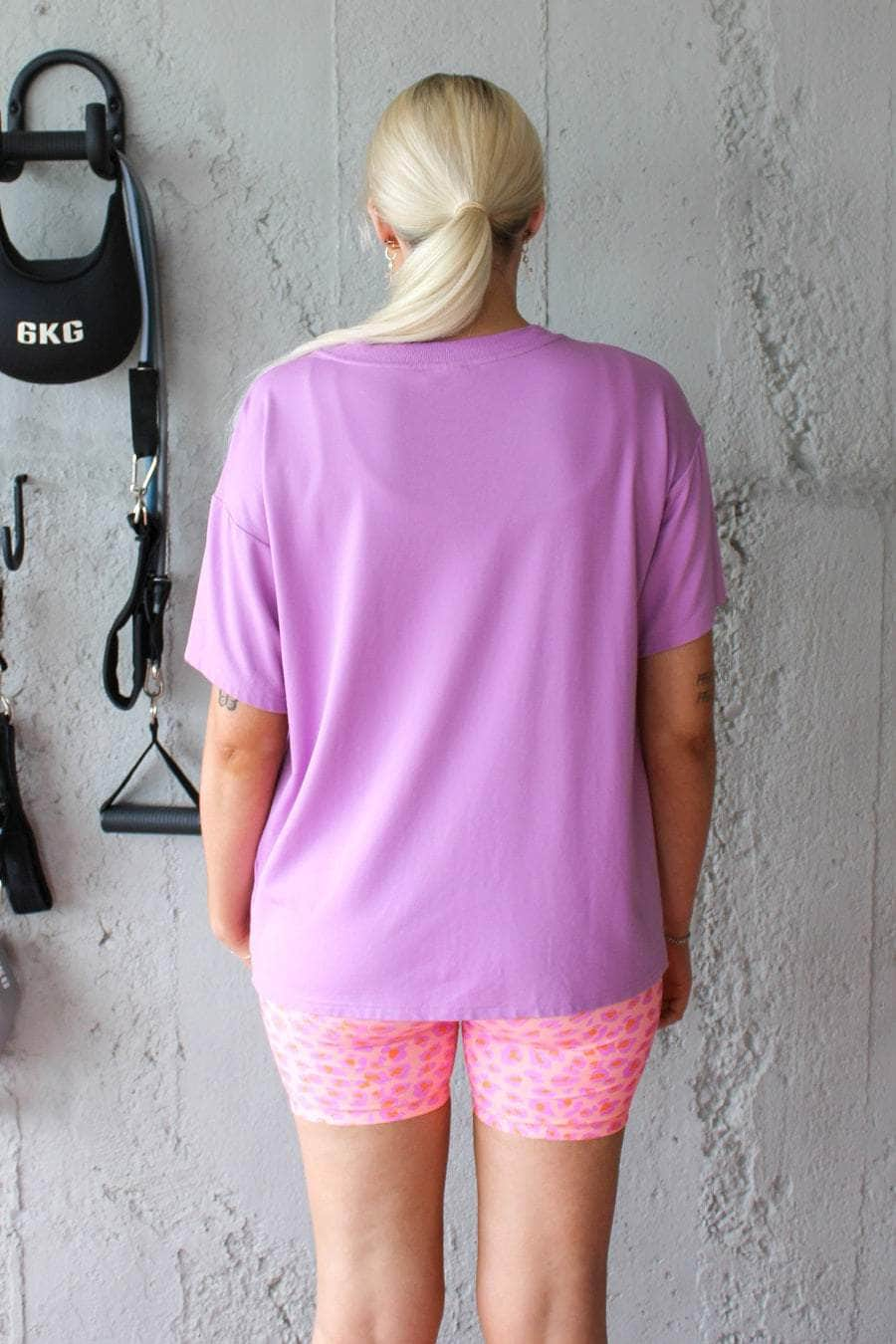 Back It Up Purple Tee