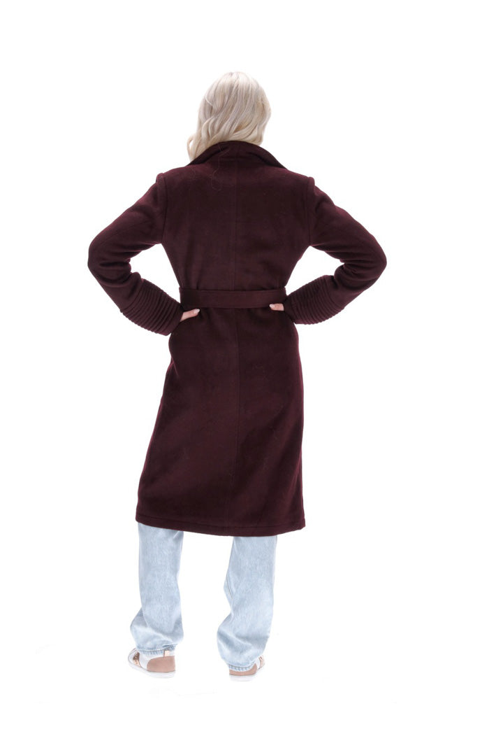 Jess Coat Burgundy