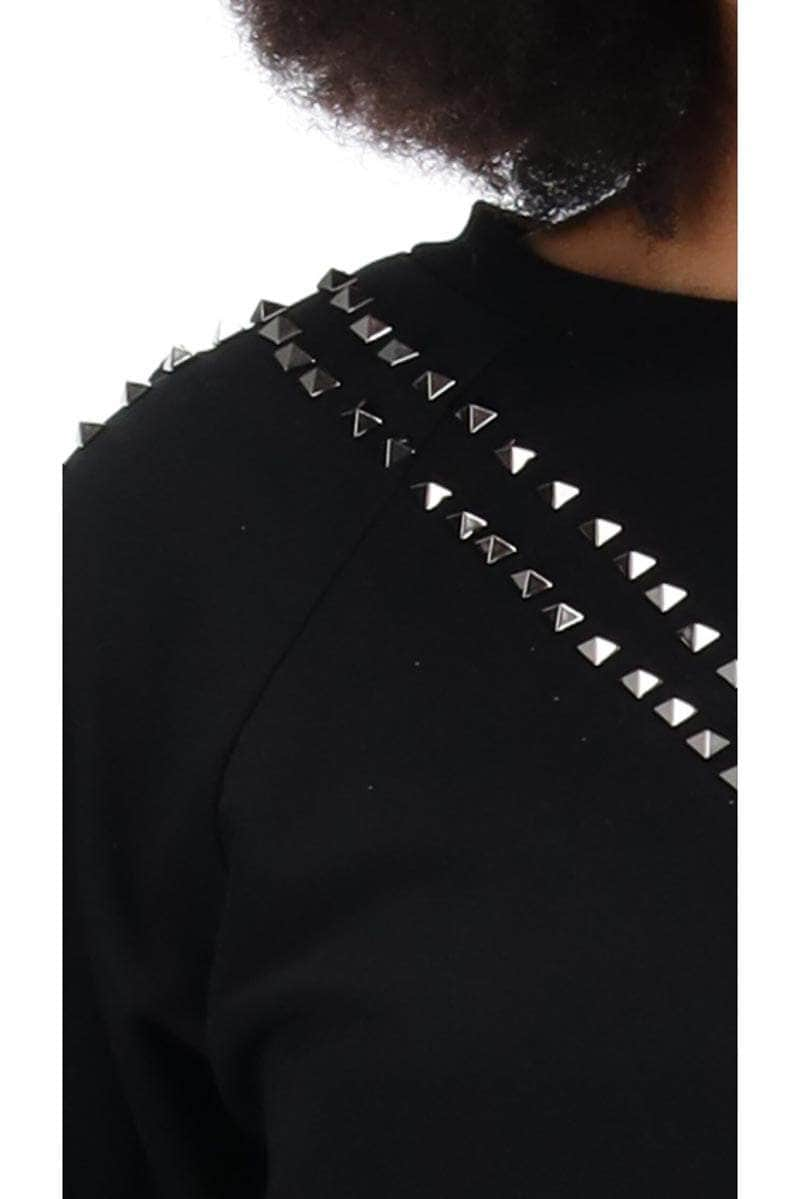 Buy Lexi Studded Sweater Black by Charlo online Augustine