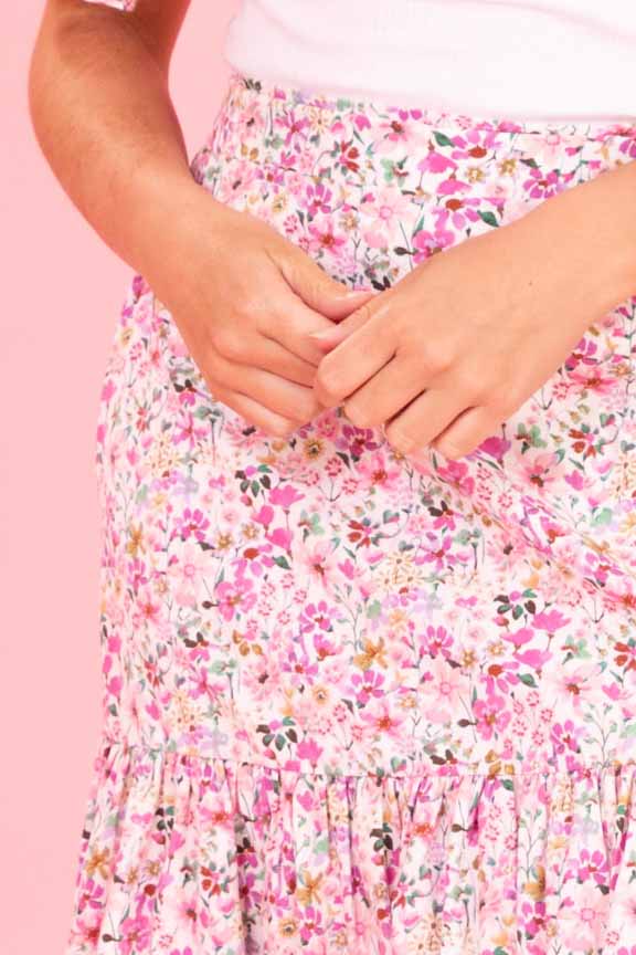 Lexi Skirt Pink Floral