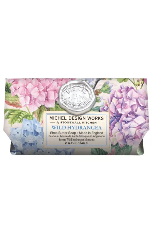 MDW Wild Hydrangea Large Soap Bar