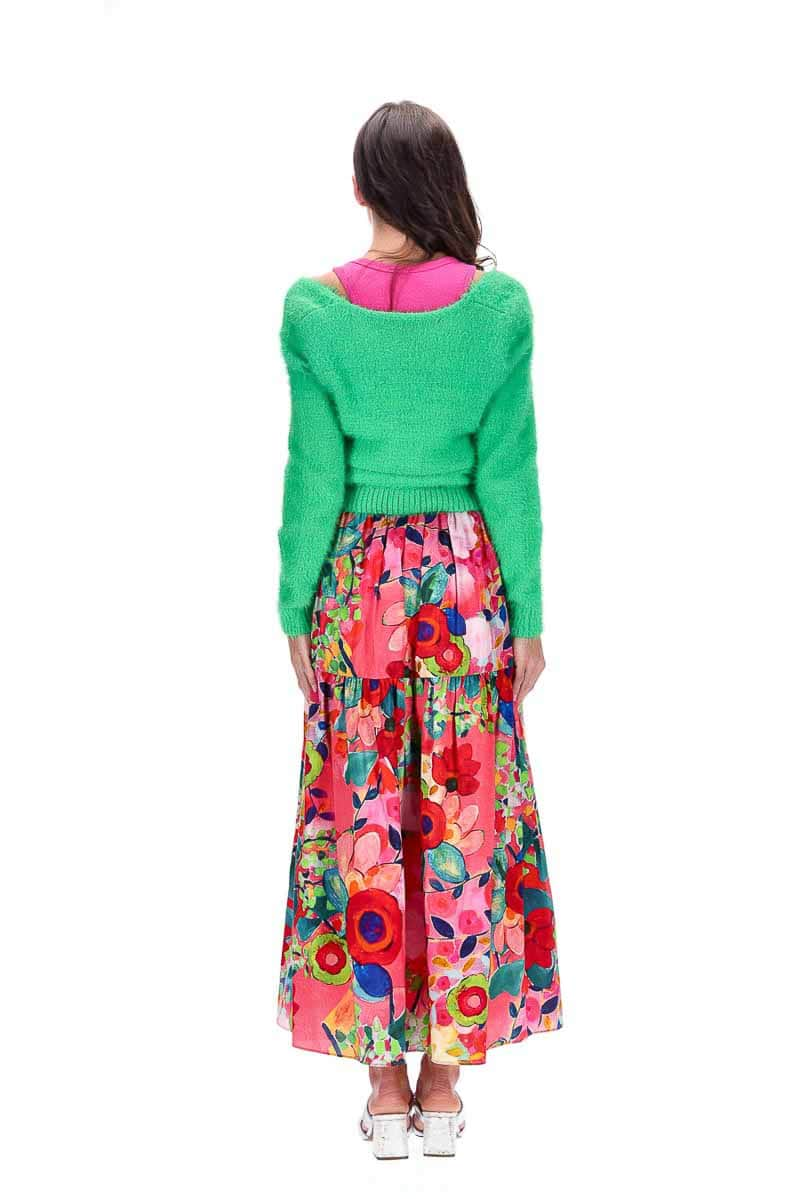 Mackenzie Maxi Skirt Floral