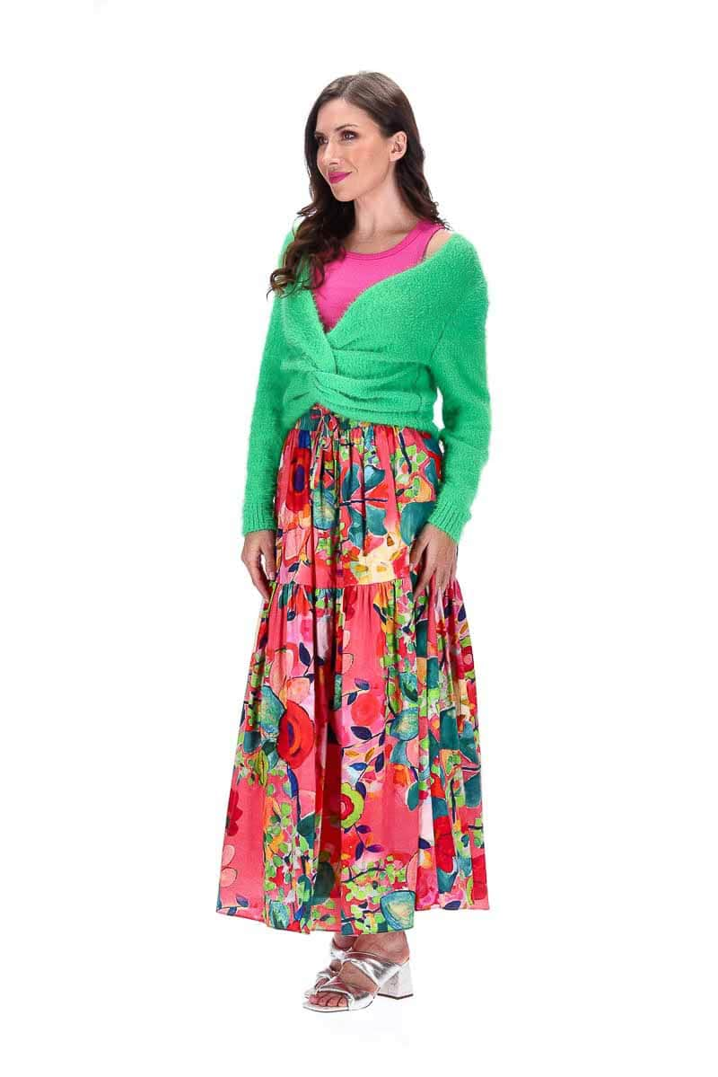 Mackenzie Maxi Skirt Floral