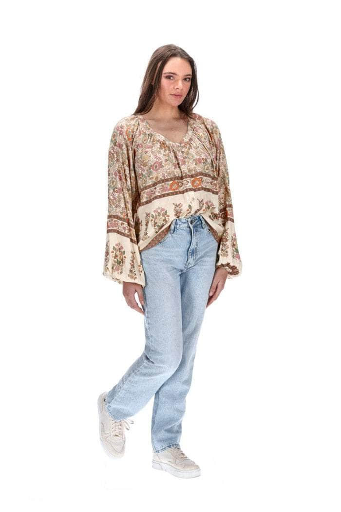 Madeline Blouse Viscose Boho