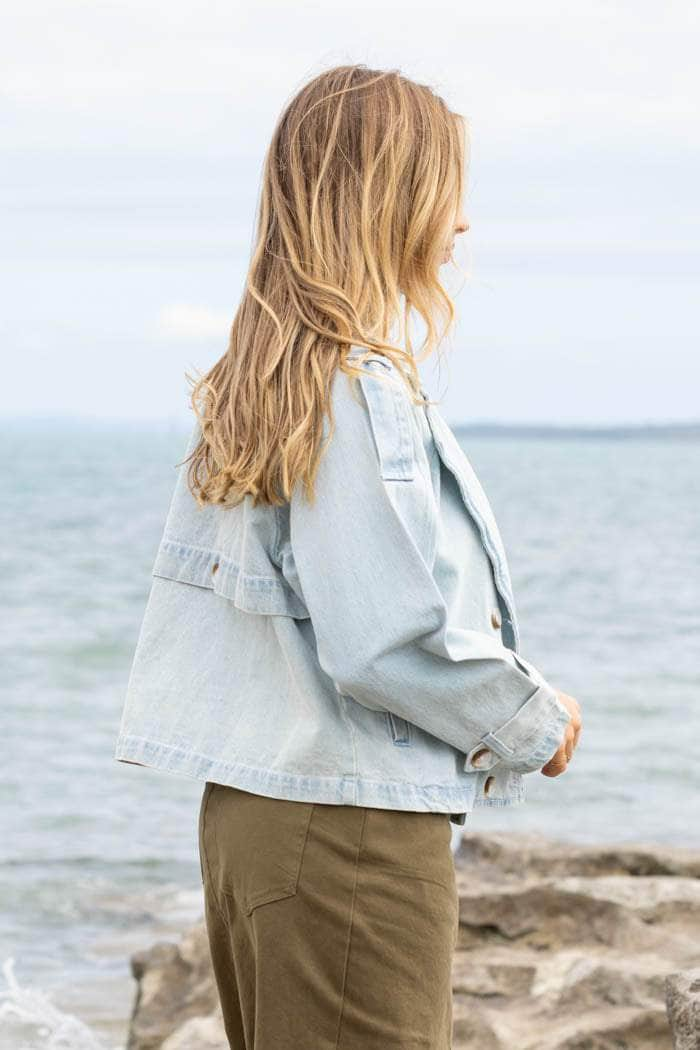 Maylee Light Blue Denim Jacket