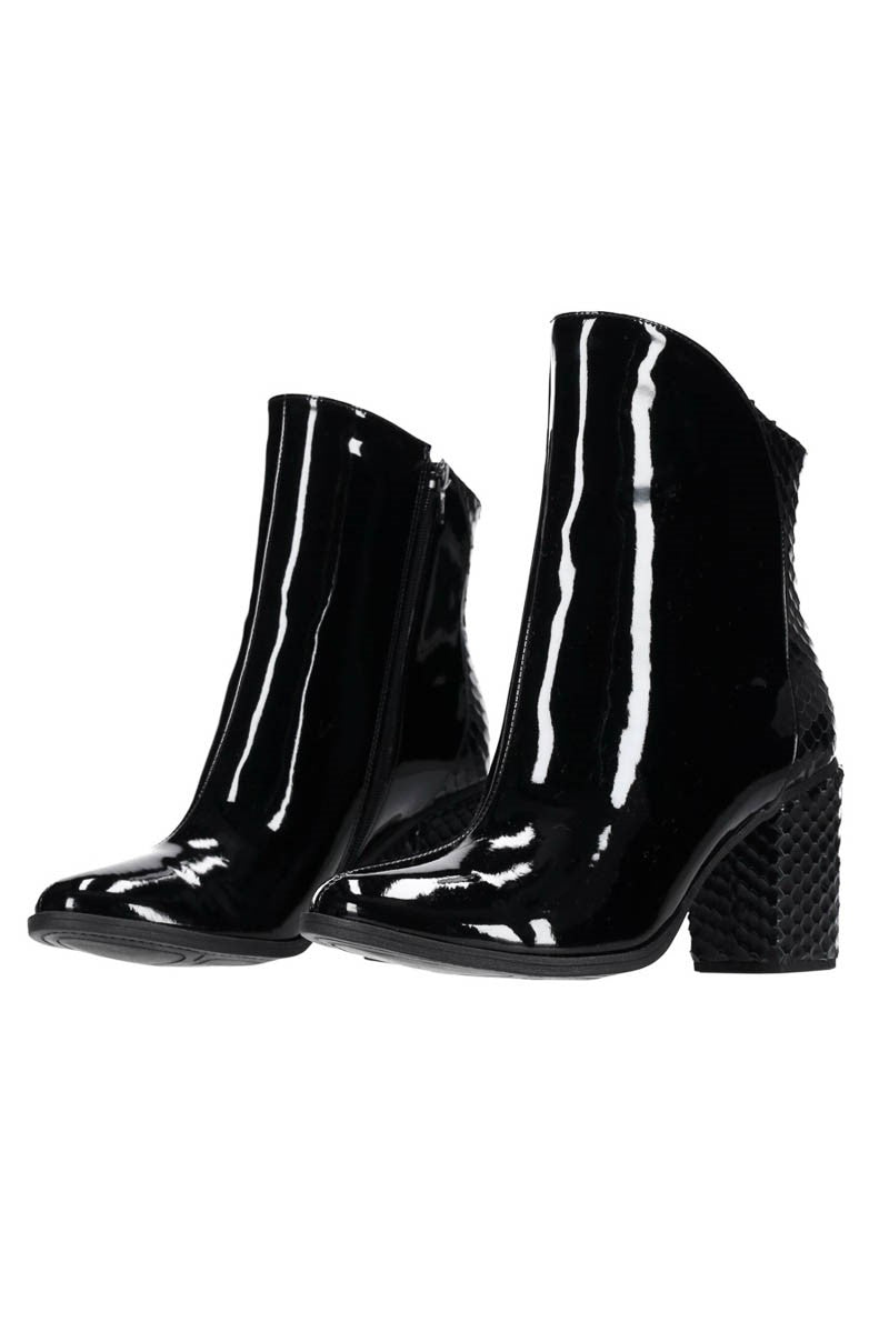 Buy Melbourne Boot Black Patent by Hey Monday online Augustine