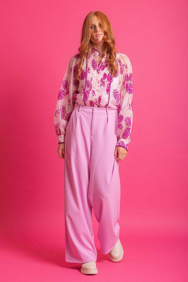 pink pant workwear