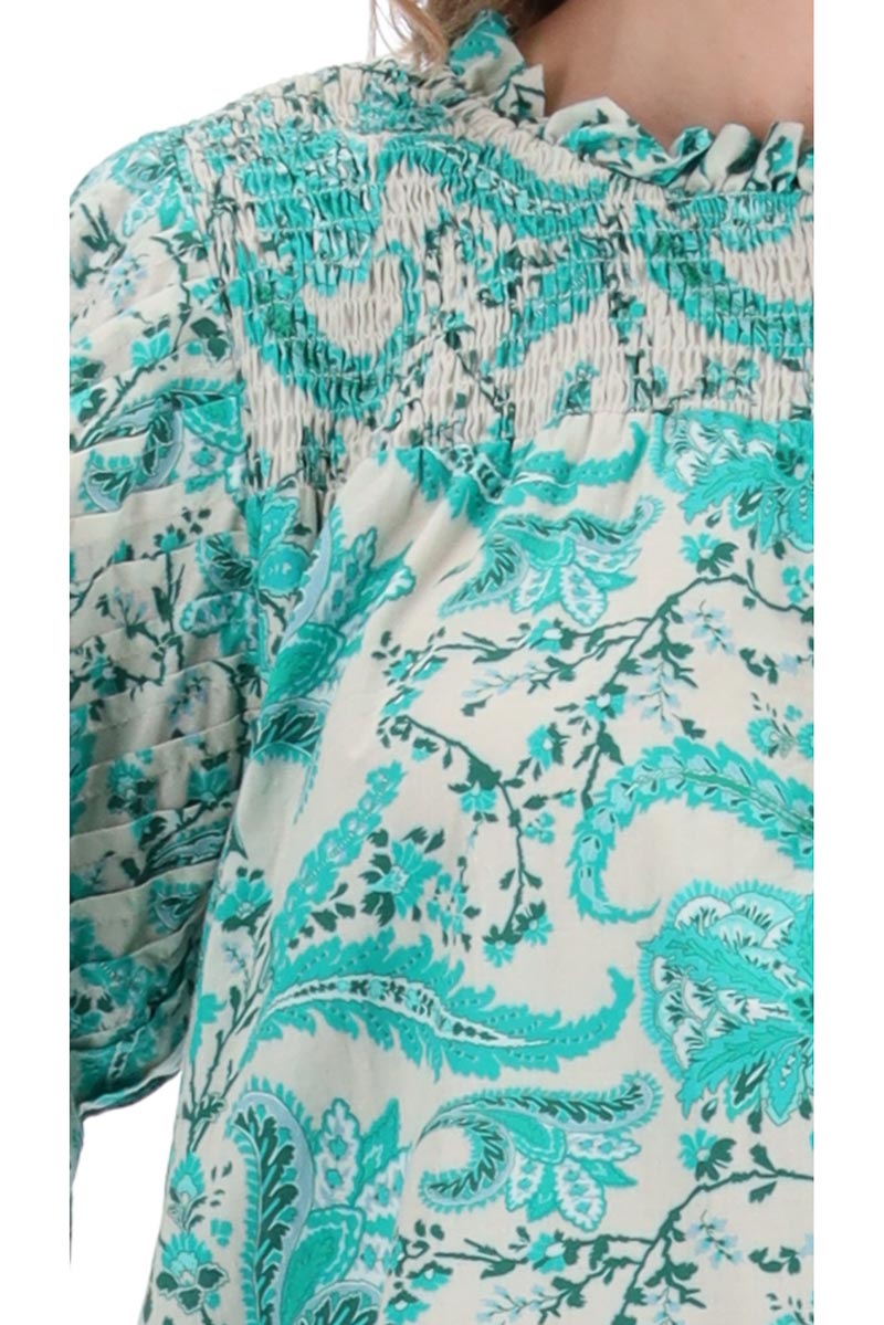 Savannah Blouse Paisley