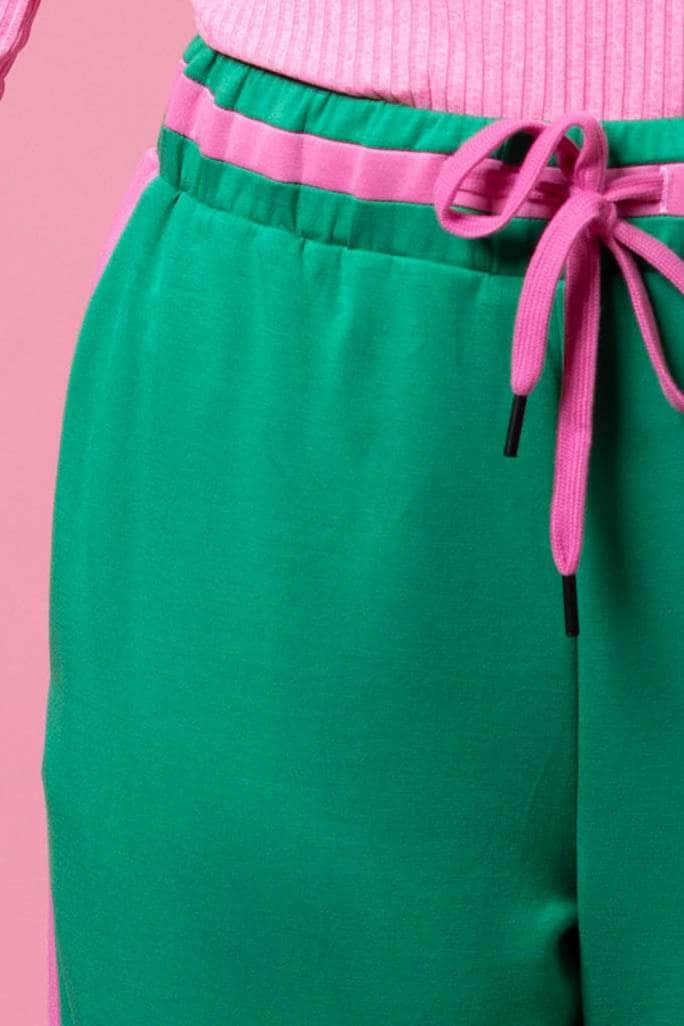 Sullivan Track Pant Green Pink