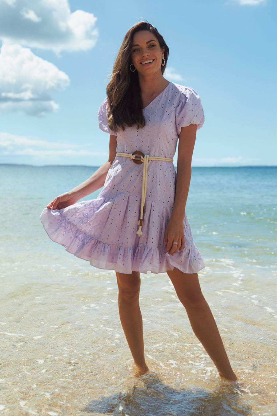 Lilac beach dress best sale