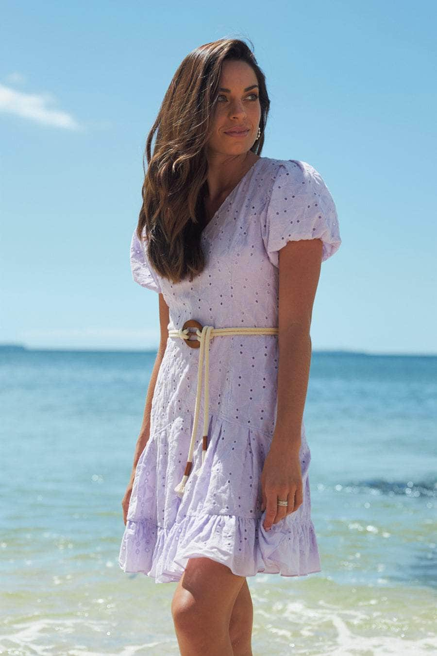 white floral embroidered top