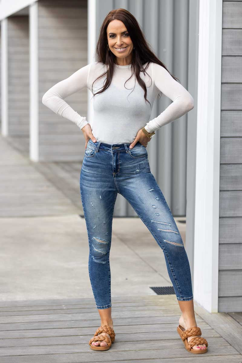 Skinny Jean White