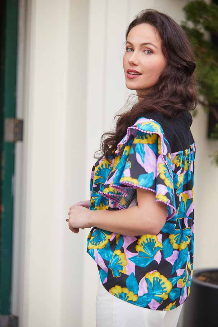 Trina Top Print