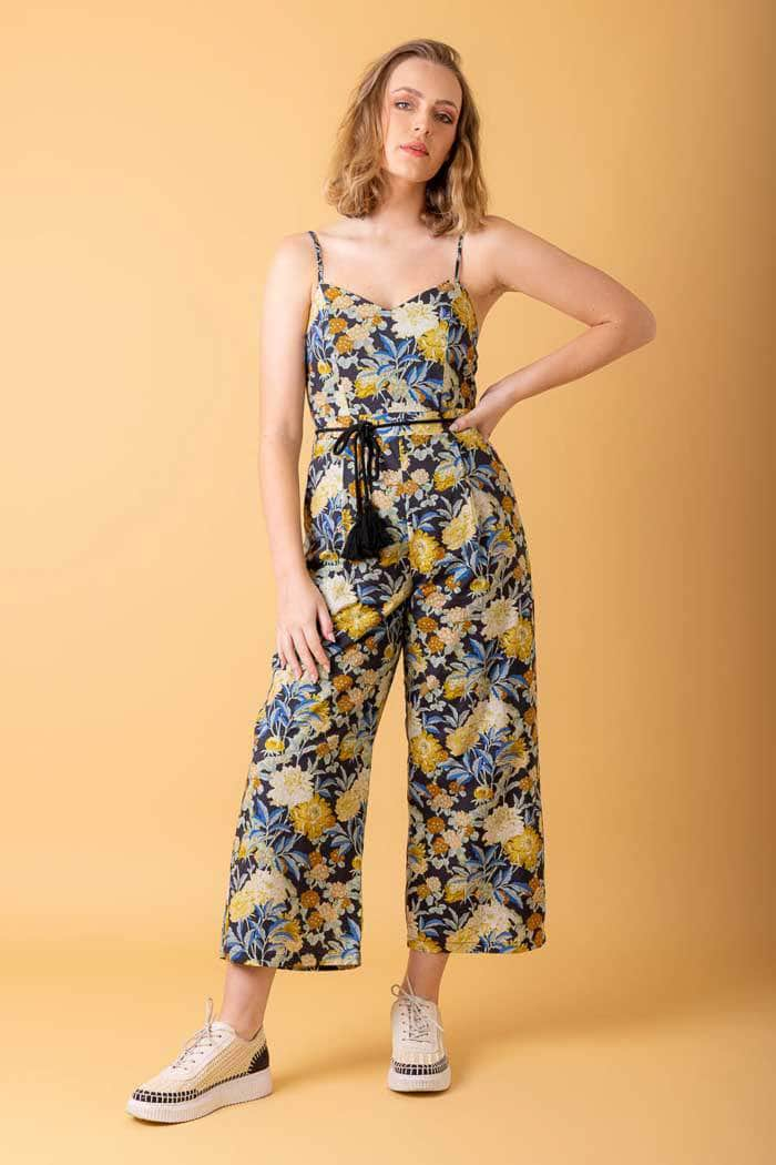 Floral jumpsuit nz online