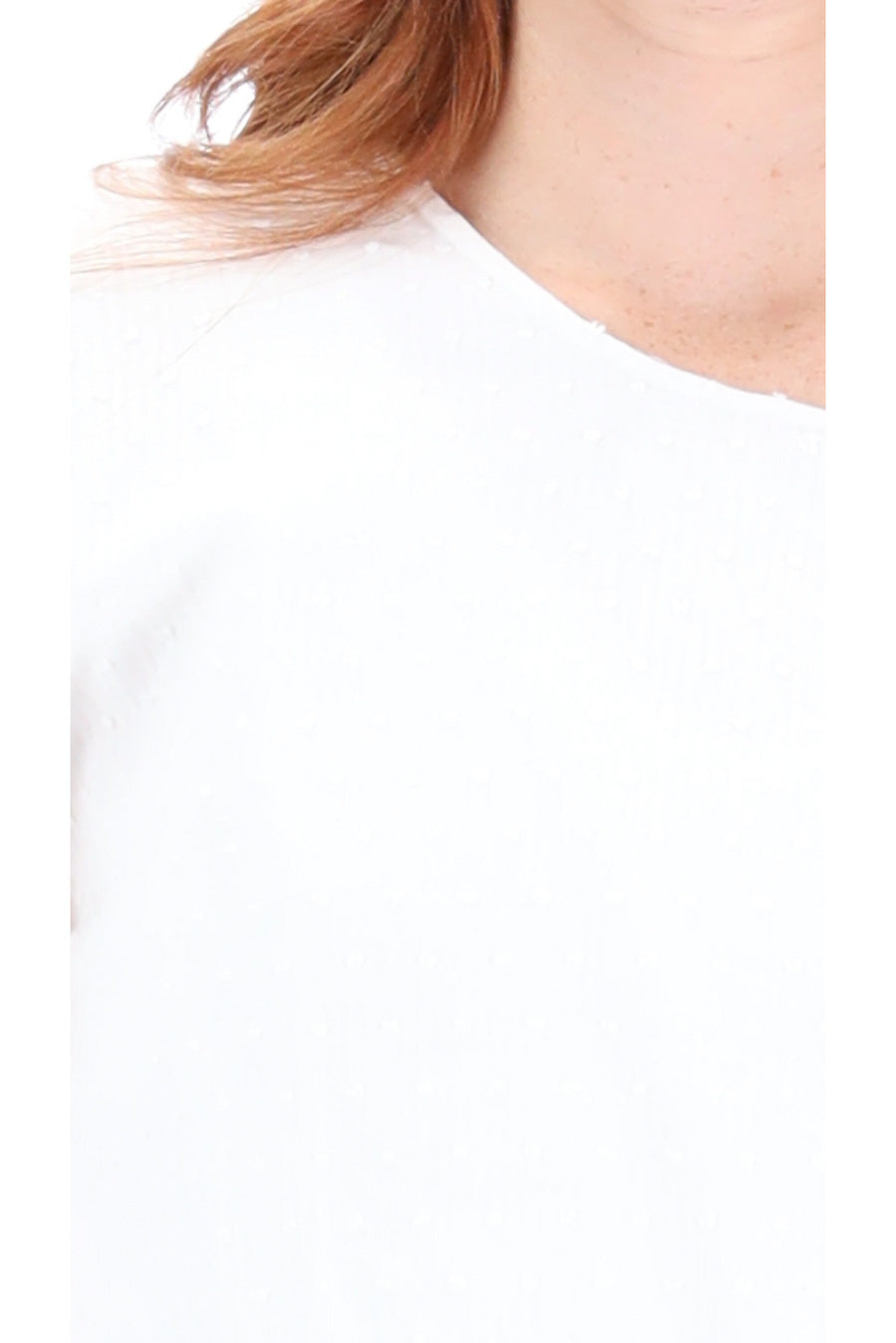 Puff Sleeve Blouse  White