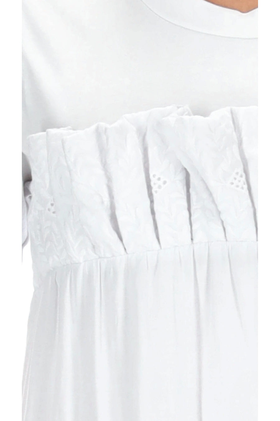 Clarke Dress White