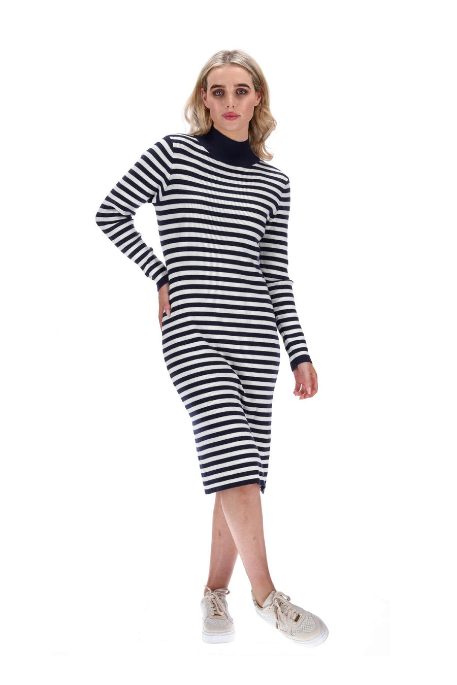 Knit Dress Stripe