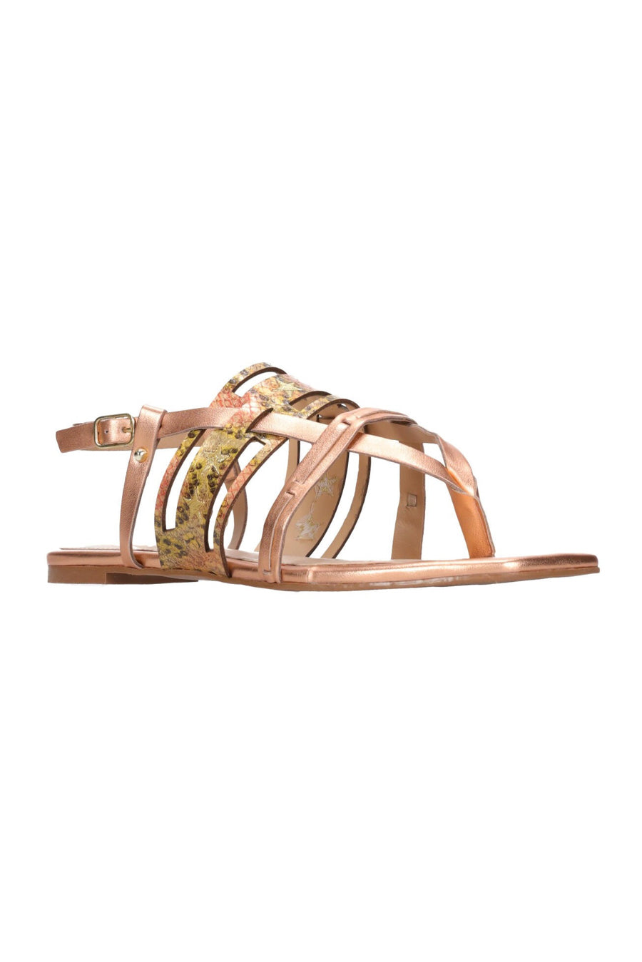 Indi Sandal Copper/Gold Stars