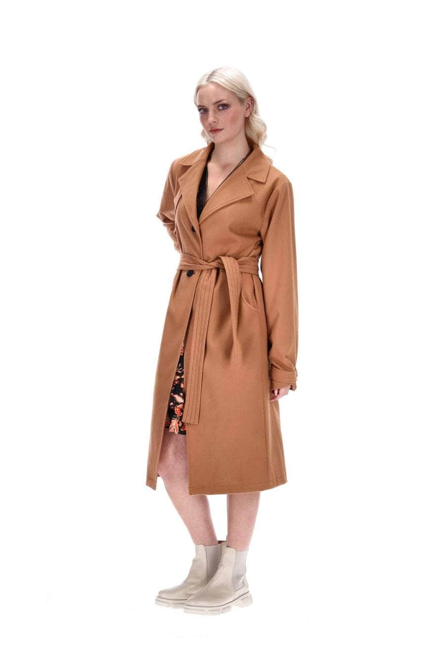 Buy Jo Coat Caramel by Amaya online Augustine