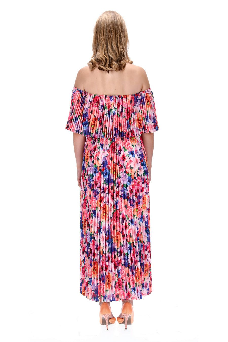 Strapless maxi dress