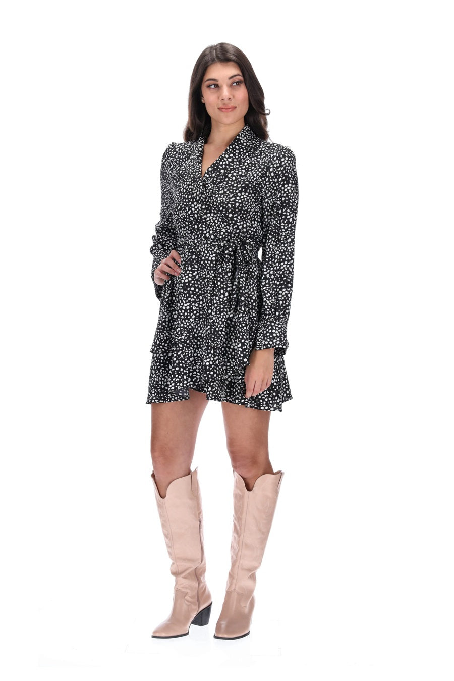 Jacob Mini Wrap Dress