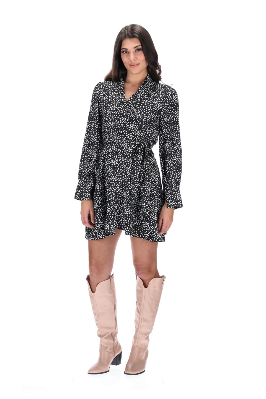 Jacob Mini Wrap Dress