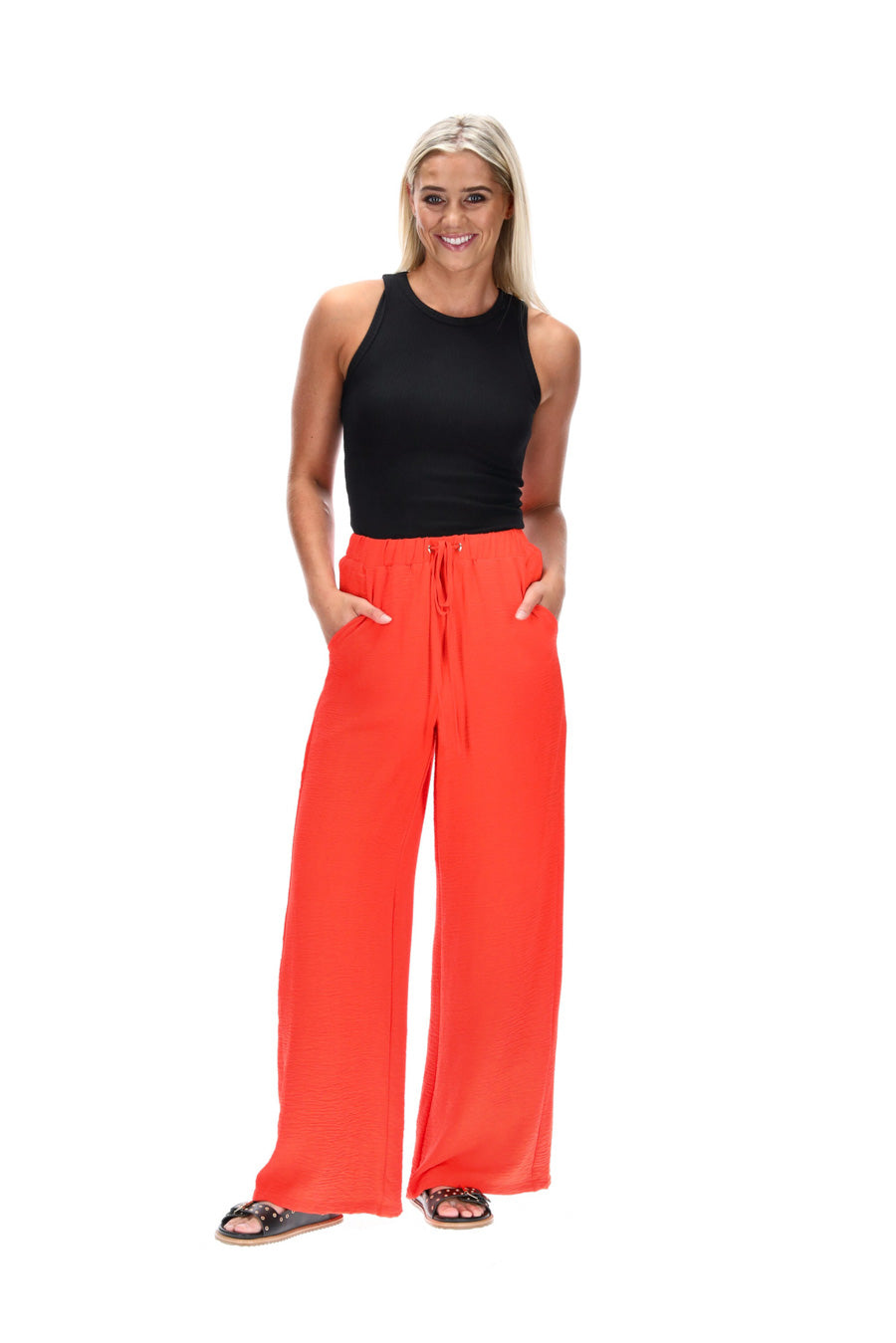 Orange Pants