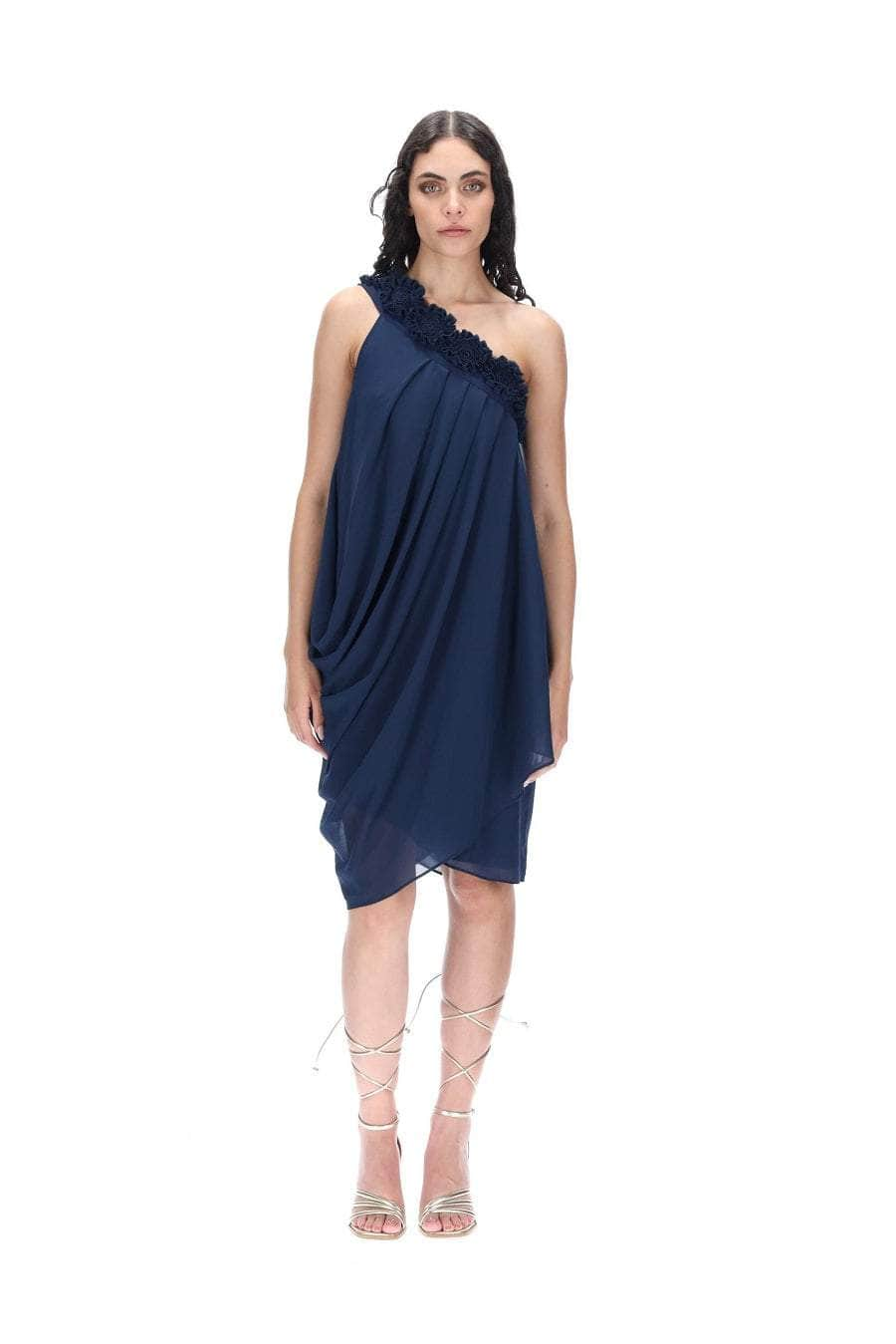 Oceans Apart Dress Navy