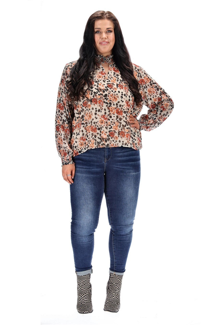 Blouse Floral Print