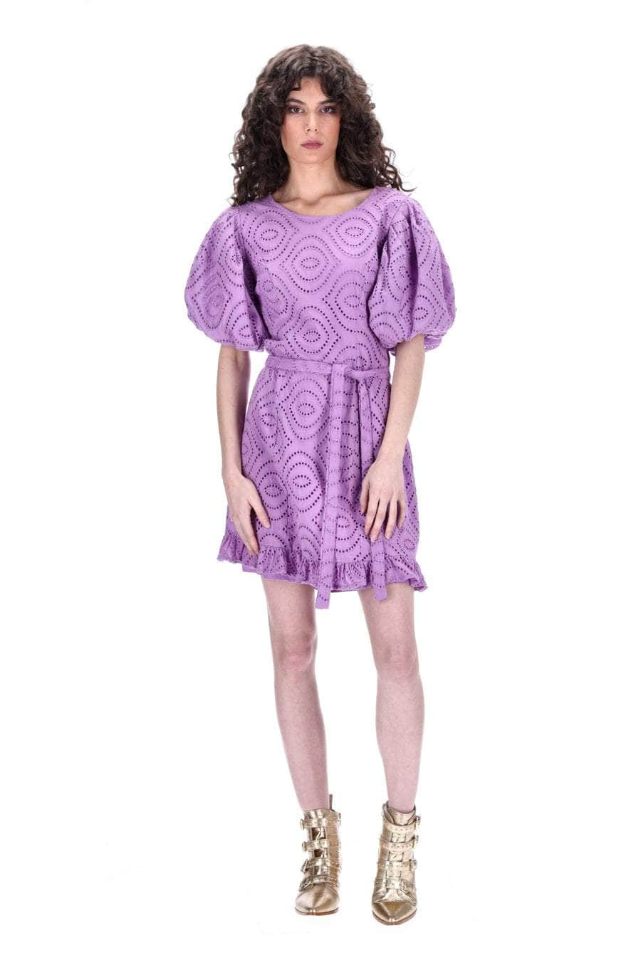  Embriodered Cotton Dress 